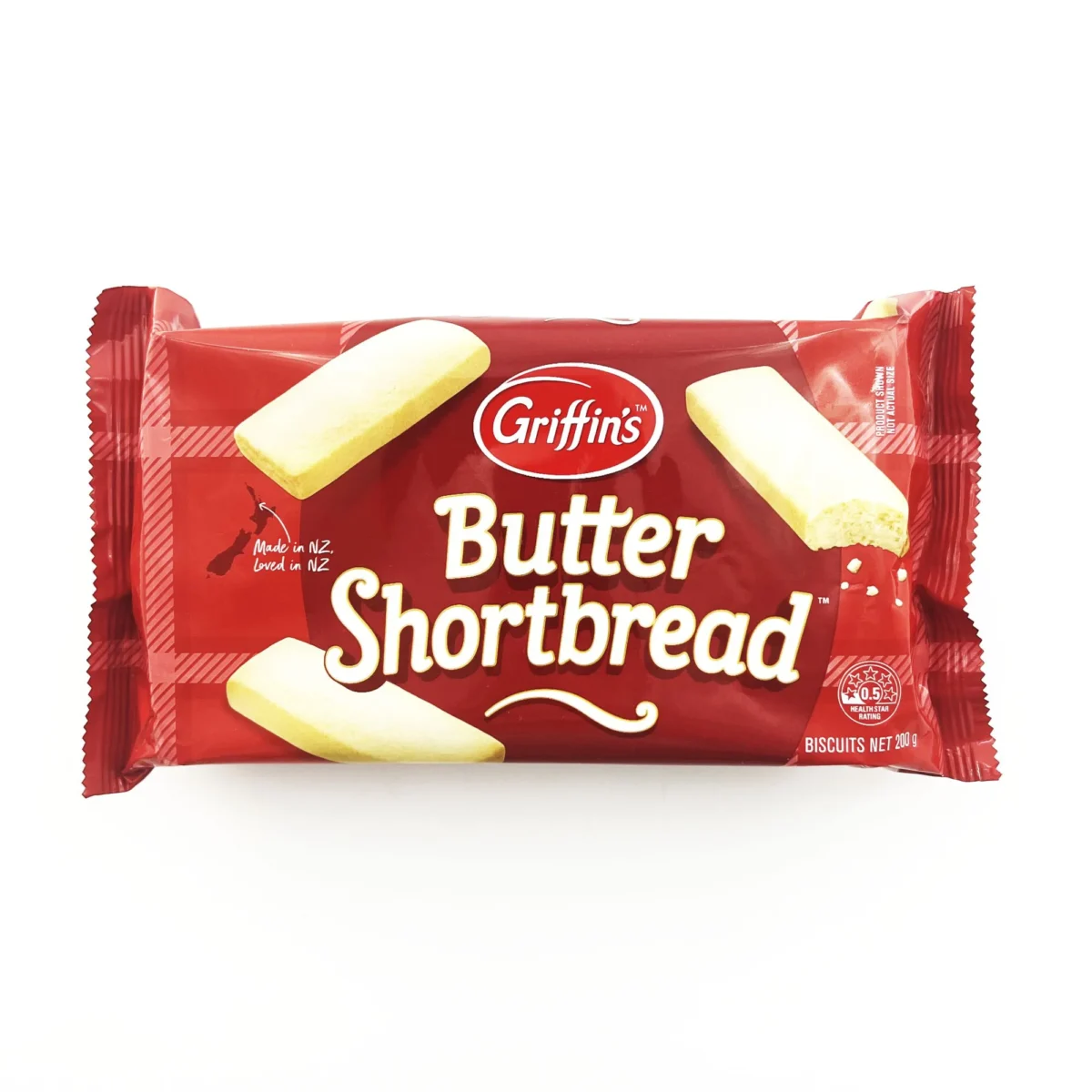 Griffin's BISCUITS SHORTBREAD BUTTER 21 X 200GMS - Image 1