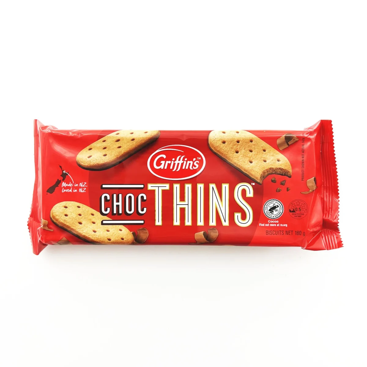 Griffin's THINS CHOCOLATE 21 X 180GMS - Image 1