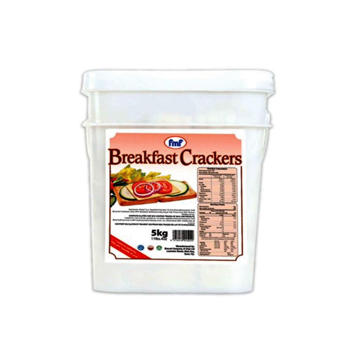 FMF - Wholemeal Breakfast Cracker 5kg - Image 1